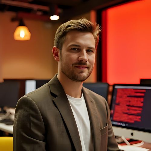 Liam Carter, Hit The Button Maths UK lead developer headshot