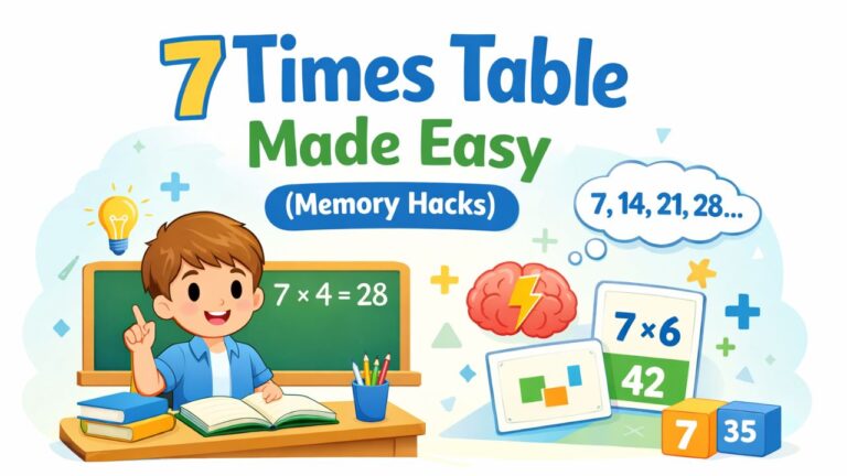 7 Times Table Made Easy (Memory Hacks)