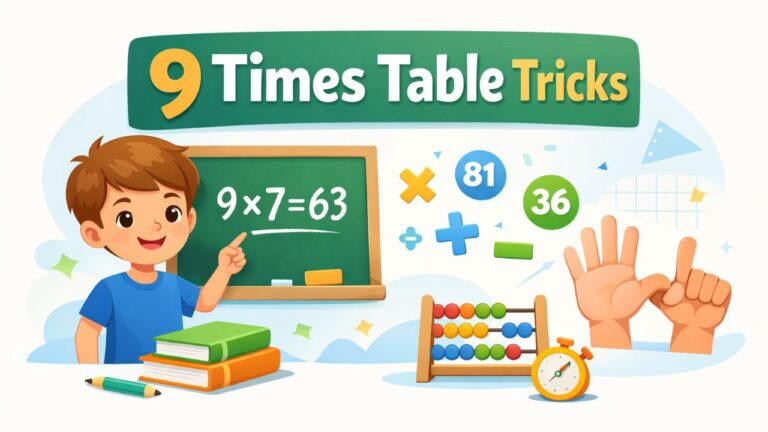 9 Times Table Tricks for Fast Recall