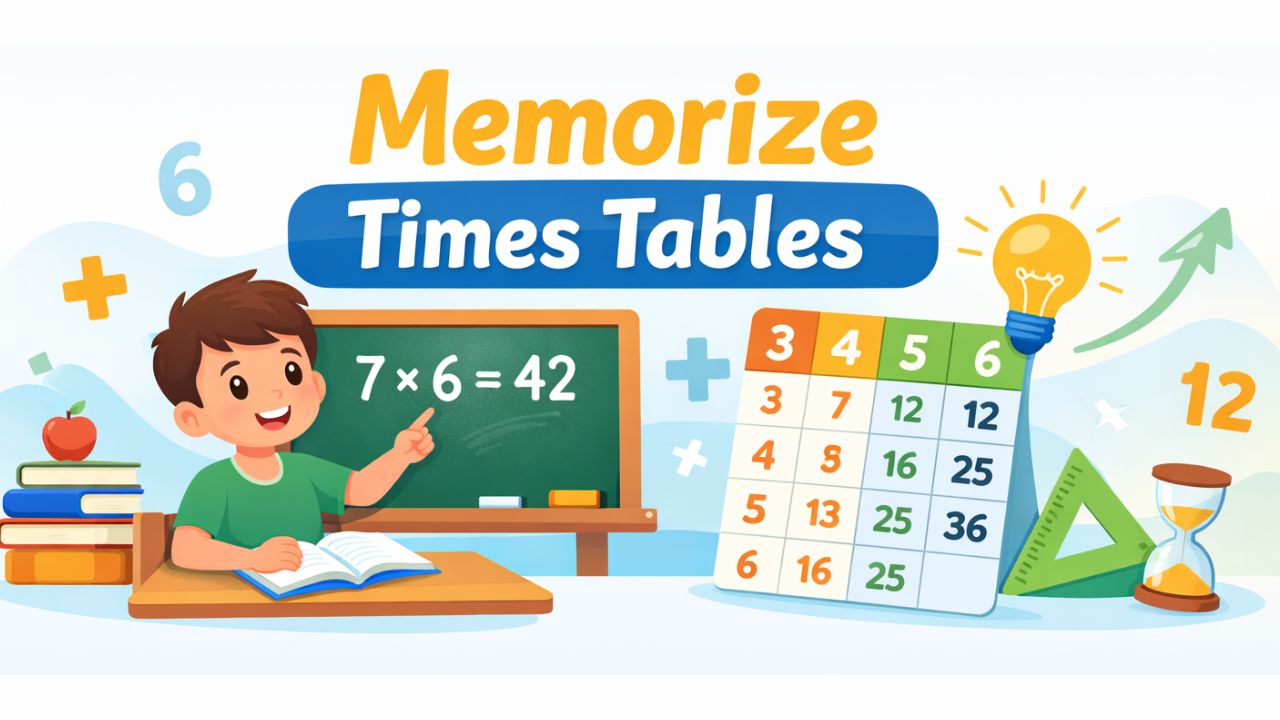 How to Memorise Times Tables Quickly (Step-by-Step)