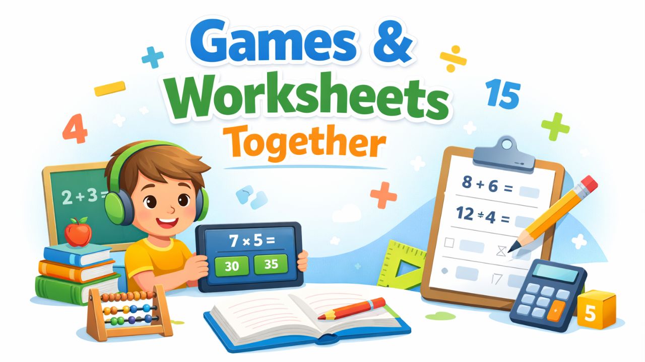 Best Way to Combine Games and Worksheets for Learning
