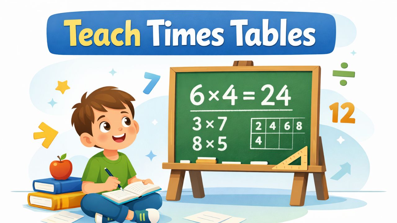 Best Way to Teach Times Tables Without Stress