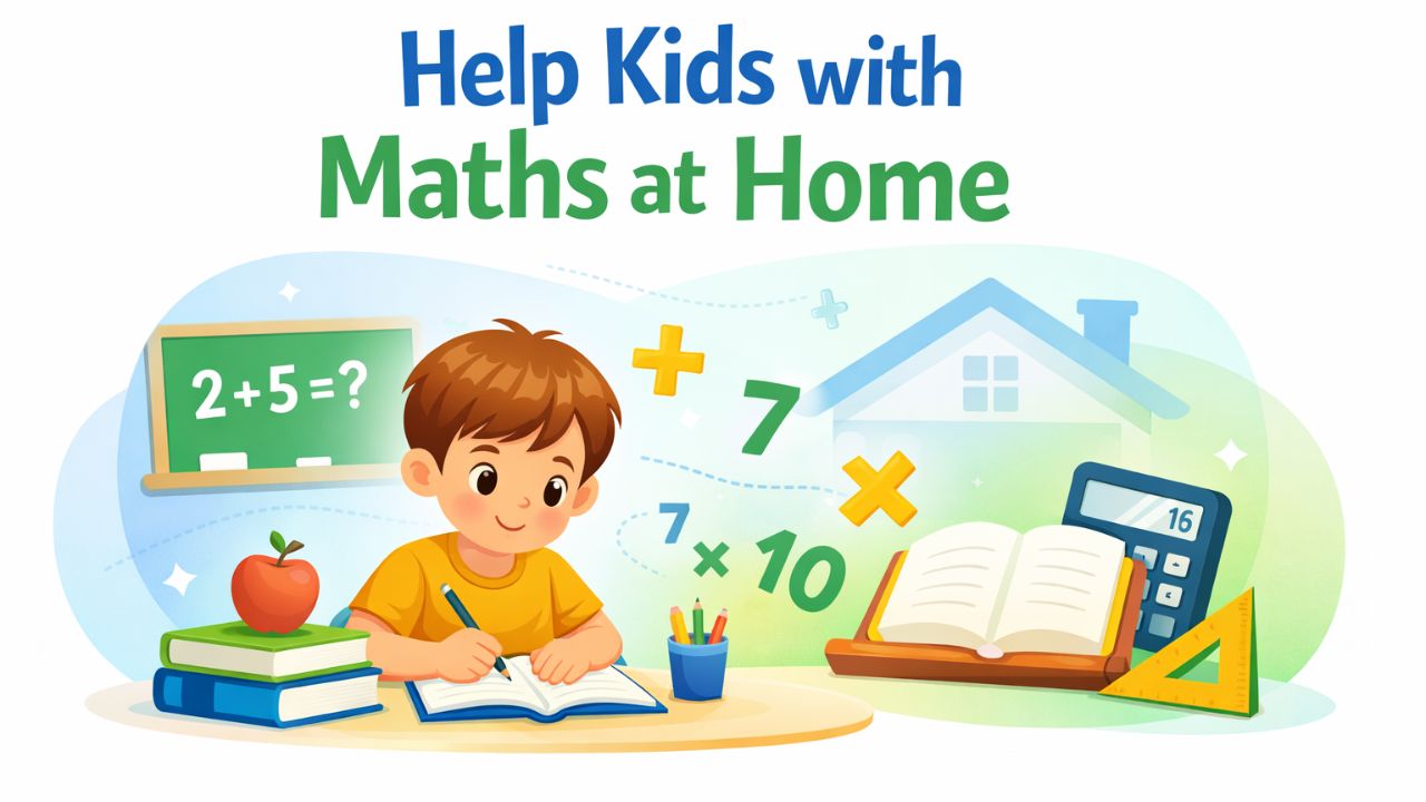 How to Help Kids Struggling with Maths at Home
