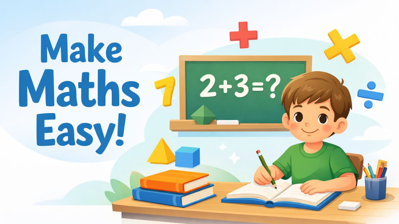 How to Make Maths Easy for Kids (Step-by-Step Guide)