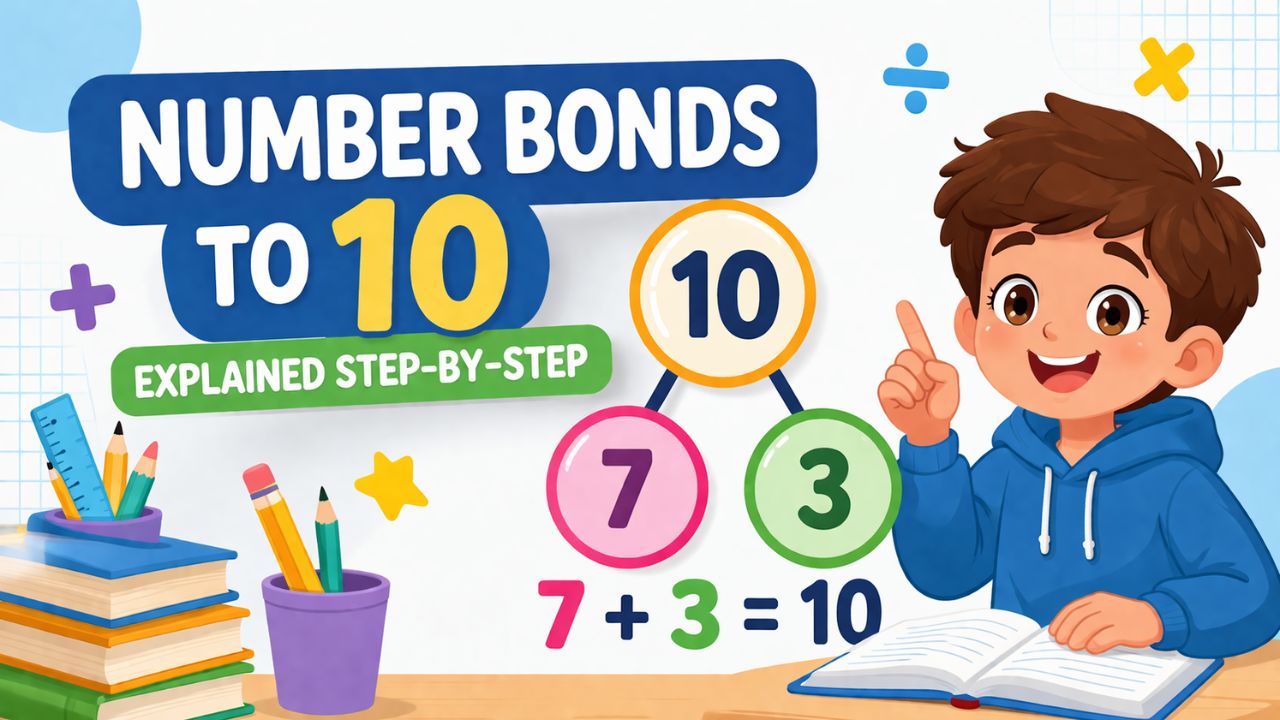 Number Bonds to 10 Explained Step-by-Step