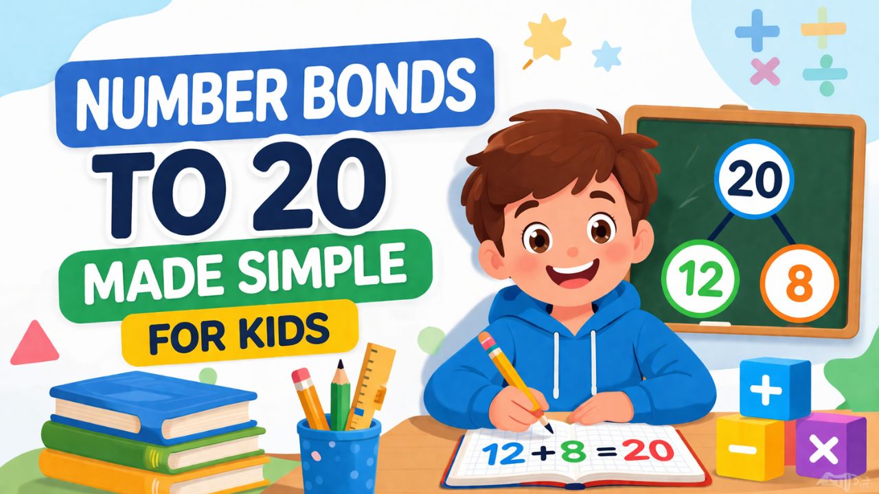Number Bonds to 20 Made Simple for Kids