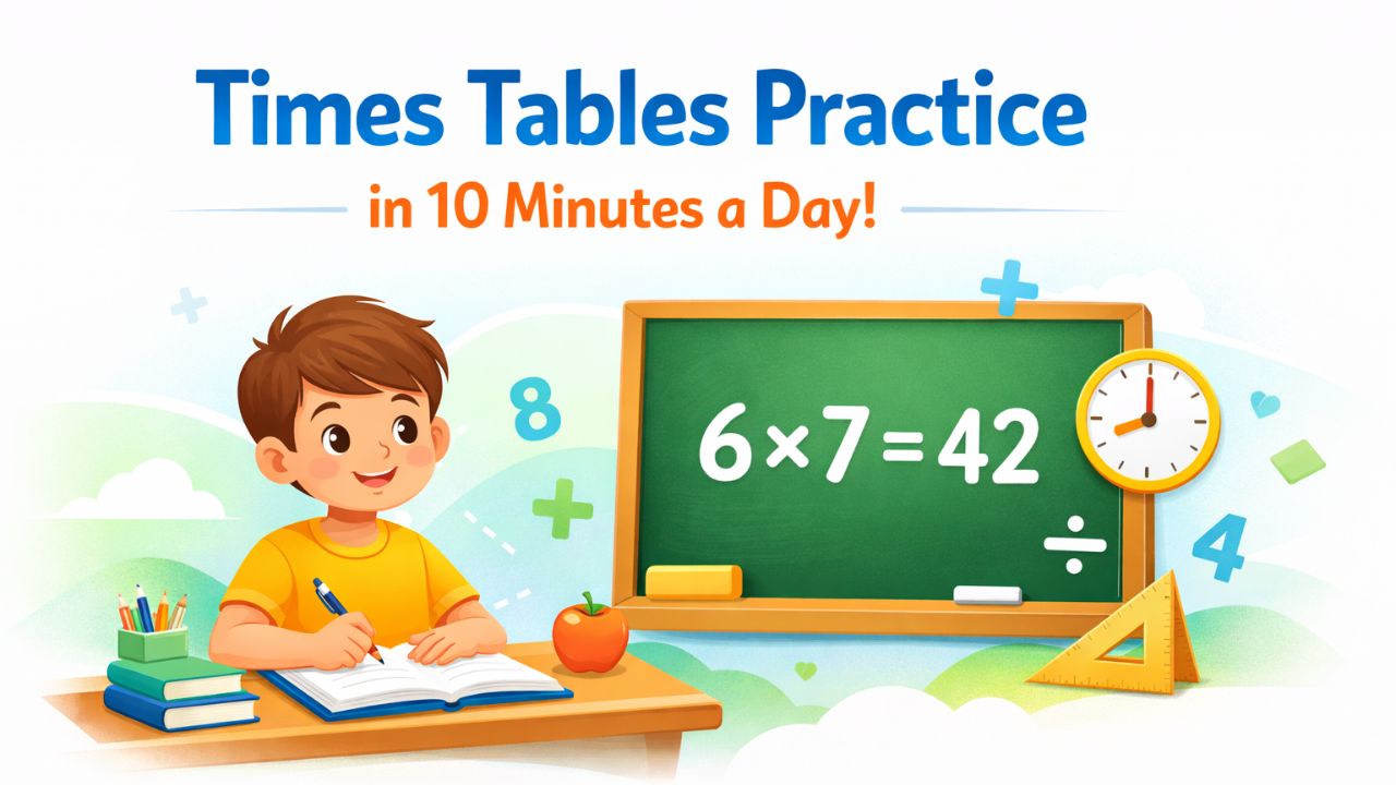 Times Tables Practice in 10 Minutes a Day (Full Plan)